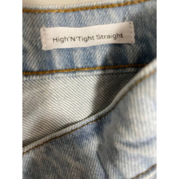 NWT FRAME Le High'N'Tight Straigh High Rise Jeans, Size 27 - Picture 7 of 11